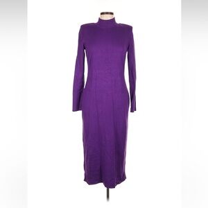 Elegant Purple Women's Dress